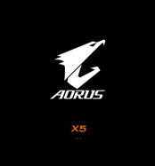 Gigabyte AORUS X5 Manual De Instrucciones