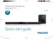 Philips HTL2163B Guia De Inicio Rapido
