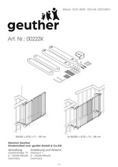 Geuther 0022ZK Instrucciones De Montaje