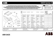 ABB SACE Isomax S Guia De Inicio Rapido