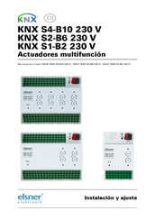 elsner elektronik KNX S2-B6 230 V Manual Del Usuario