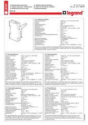 Legrand LEXIC 0047 44 Guia De Inicio Rapido