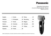 Panasonic ES-LT31 Instrucciones De Operación