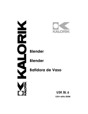 Kalorik USK BL 6 Manual De Instrucciones