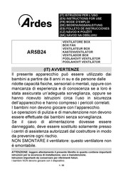 ARDES AR5B24 Manual De Instrucciones