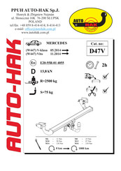 AUTO-HAK D47V Manual De Instrucciones