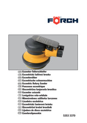 Forch 5353 3370 Manual De Instrucciones