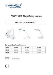 VWR 8611L Manual De Instrucciones
