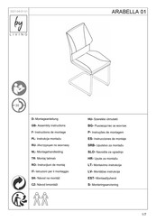 byLIVING ARABELLA 01 Instrucciones De Montaje