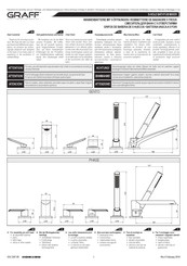 GRAFF SENTO Manual De Instrucciones