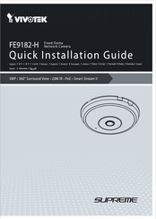 Vivotek FE9182-H Guía De Instalación Rápida