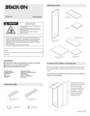 STACK-ON GCB-18C Manual De Instrucciones