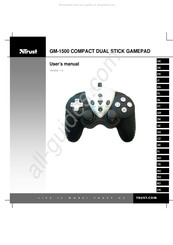 Trust GM-1500 COMPACT DUAL STICK GAMEPAD Manual Del Usuario