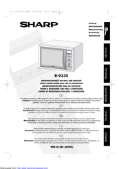 Sharp R-933S Manual De Manejo