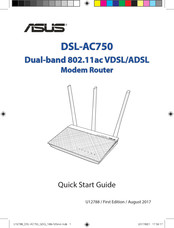 Asus DSL-AC750 Guia De Inicio Rapido