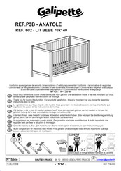 Galipette ANATOLE P3B Instrucciones De Montaje