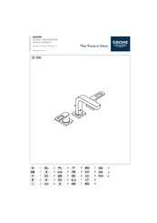 Grohe QUADRA 20 306 Manual De Instrucciones