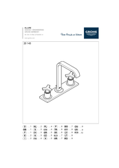 Grohe ALLURE 20 143 Manual De Instrucciones