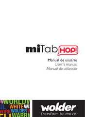 Wolder miTab HOP! Manual De Usuario