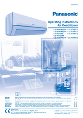 Panasonic CU-3V20EKE Instrucciones De Operación