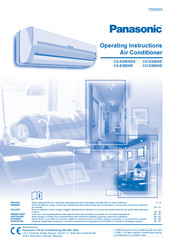 Panasonic CS-E24EKES Instrucciones De Operación