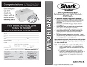 EURO-PRO Shark Cordless SV70Z Instrucciones De Uso