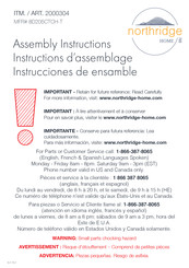 northridge HOME 8D205CTCH-T Instrucciones De Ensamblaje