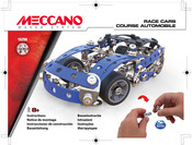 Meccano RACE CARS COURSE AUTOMOBILE Instrucciones De Construcción