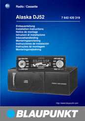 Blaupunkt Alaska DJ52 Instrucciones De Instalación