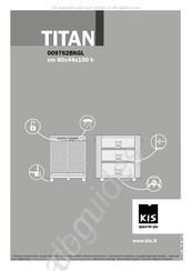 Kis TITAN 009762BKGL Manual Del Usuario