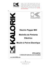 Kalorik PPG 40741 Manual De Instrucciones