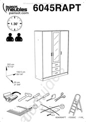 Parisot Meubles 6045RAPT Manual Del Usuario