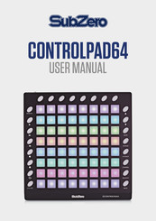 Subzero CONTROLPAD64 Manual Del Usuario