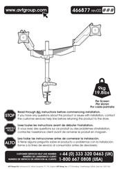 AVF Group 466877 Manual De Instrucciones