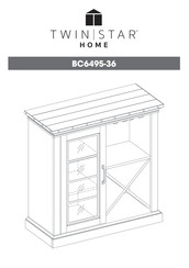 Twin Star Home BC6495-36 Instrucciones De Montaje