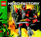 LEGO HERO FACTORY 44000 Manual De Instrucciones