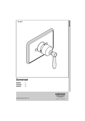 Grohe SOMERSET 19 321 Manual Del Usuario