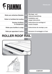 Fiamma Roller Roof Rail Instruciones De Montaje Y Uso