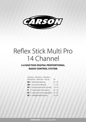 Carson Reflex Stick Multi Pro Indicaciones De Seguridad