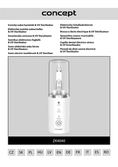 Concept ZK4040 Manual De Instrucciones