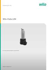 Wilo M05B/T25-540 Instrucciones De Instalación Y Funcionamiento