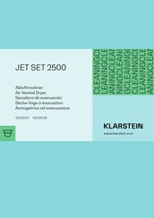 Klarstein JET SET 2500 Manual De Instrucciones