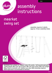 Plum meerkat swing set Instrucciones De Montaje