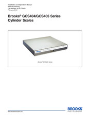 Brooks Instrument GCS404 Serie Manual De Instalación Y Funcionamiento