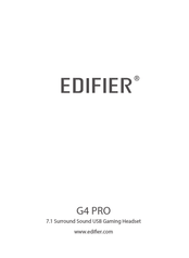 EDIFIER G4 PRO Descripción Del Producto