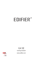 EDIFIER G4 SE Manual Del Usuario