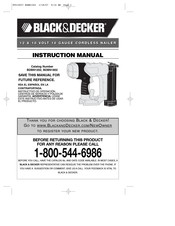 Black and Decker BDBN1802 Manual De Instrucciones