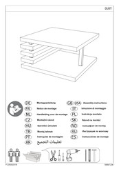 Couchtisch DUST Manual Del Usuario