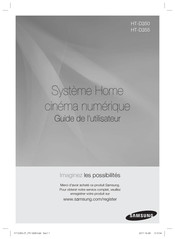 Samsung HT-D355 Manual Del Usuario