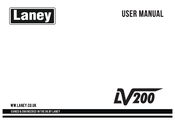 Laney LV200 Manual Del Usuario